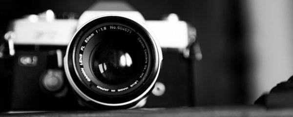 Photographe noir et blanc